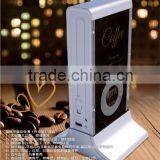 2015 Newest Best Quality 20000mah Coffee Shop Portable Mobile Power Bank for Iphone and Android Phone thumbnail-2