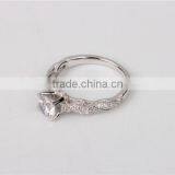 2016 Latest Design 18k Gold Plated 925 Silver Diamond Ring Wholesale thumbnail-2