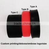 18/22mm Diameter Logo Color Custom Vape Mod Silicone Rubber Bands thumbnail-6