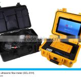 Portable/Handheld ultrasonic liquid flow meter