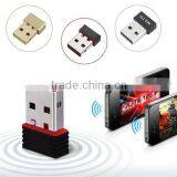 150Mbps 150M Mini USB WiFi Wireless Adapter Network LAN Card 802.11n/g/b C1