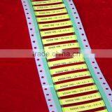 3:1 1/4 Inch Heat Shrink Cable Marker Sleeve for Electrical Wires thumbnail-1