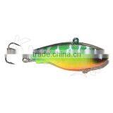 CS003 Popular Design Soft Vibe Lures TPR Soft Fishing Bait 65mm