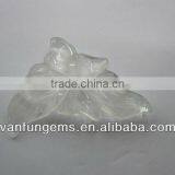 Crystal Carved Freeform Flower thumbnail-1