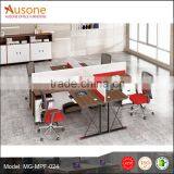 OFFICE PARTITION 2 SEATS COMMERCIAL FURNITURE L SHARP DESKTOP OFFICE