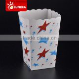 Custom disposable paper popcorn cups