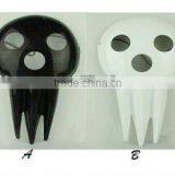 Fashion Plastic Black And White Horror Soul Eater Masks