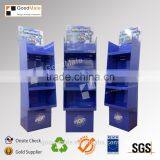Goodmate Point of Purchase Corrugated Tray Floor Display Stands