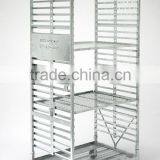 Metal Slider Flower Cart Trolley and Rack thumbnail-1