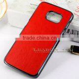 2015 New Arrival Leather Coated Plastic PC Back Case for Samsung Galaxy S6 thumbnail-5