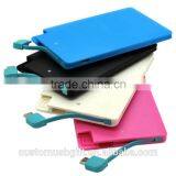 Slim Credit Card Power Bank 2000mAh