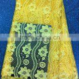 2014 latest high quality african cord lace fabric