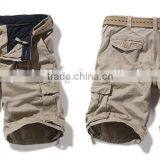 2016 Latest Design Mens Heavy Cotton Heavy Washed Cargo Shorts for Summer thumbnail-2