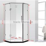 High Quality Diamoned Toughen Glass Shower Corner thumbnail-3