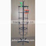 High Quality 4 Sides Rotating Plastic Cup Display Stand From China Manufacturer