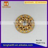 Fashion Accessory Fancy Metal With Diamond for Leather Bag thumbnail-1