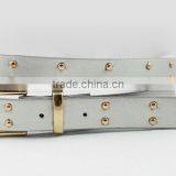 2015 New Style Hot-sale Fashion PU Belts With Two Line Rivets thumbnail-5
