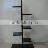 Simple Black Lacquer Display Rack