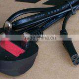 UK AC Power Cord With Pure Copper