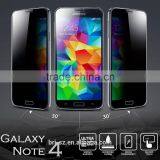 2015 New Premium Mobile Phone 9H Hardness Anti Spy Privacy Flip Cover for Samsung Galaxy s6