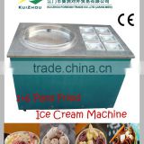 Hot Sale Flat Pan Fry Ice Cream Machine