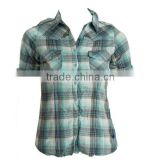 Women Cotton Shirts with Collar