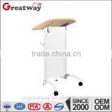 MDF Board Movable Standing Speech Table Whosales(QF-09A) thumbnail-1
