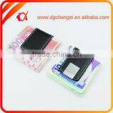 2015 Hot Sale Fancy Creative Custom Leather Wallet Money Clip