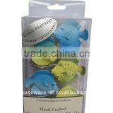 Ocean Fish Design Shower Curtain Hooks(12pcs/set)