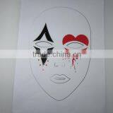 Wholesae Halloween Cartoon Cat Whisker Rhinestone Temporary Eye Tattoos Crystal Eye Sticker Safe Makeup Face Tattoos Factory thumbnail-4