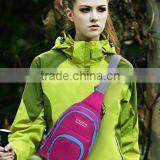 Top Quality OEM Women Pink Red Lightweight Travel Money Purse Waterproof Sports Belt Pouch Fishing Running Waist Chest Bag thumbnail-1