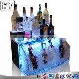 Plastic Wine Racks and Bottle Holder,Wine Racks with Ice Bucket