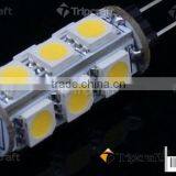 DC 12V G4 2.6W 210Lumen 13 SMD 5050 LED Light 3500K Warm White Bulb Lamp thumbnail-2