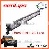 Off-road Truck Boat Lighting Bar 20inch 180W 4D Lens High Lumen Led Light Bar Wholesale