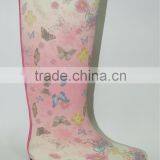 Custom Design Butterfly Over Knee Ladies Wellington Boots thumbnail-2