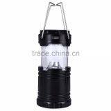 High Quality 6 LED Hand Lamp Rechargable Collapsible Solar Camping Lantern Tent Lights for Outdoor Lighting thumbnail-4