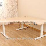 China Wholesale Executive L-shape Height Adjustable Computer&office Desk and Table thumbnail-3