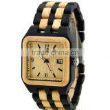 Fashion Wood Wrist Watch With Custom Logo Red Sandalwood thumbnail-5