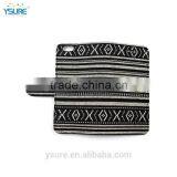 Chinese Style Fashion Dark Fabric Wallet Leather Phone Case For Google Nexus 6 With PVC ID and Credit Card Slots thumbnail-5