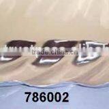 Table Decoration Aluminium Metal Six Column Fruit Tray Rectangular Shiny Mirror Polish thumbnail-3