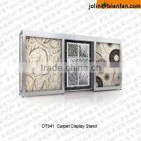 DT041 Carpet Sample Display Rack / Standing Type Carpet Display Rack/ Furniture Display Rack