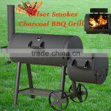 Smoker BBQ Grill Charcoal Grill Wood Fired Smoker Outdoor Smoker thumbnail-1
