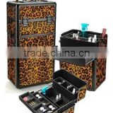 Pro Rolling Leopard Makeup Case