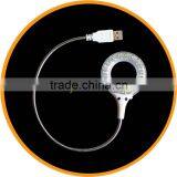 KT-616 New USB Flexible 18 LED Light Lamp Bulb For Home PC With On Off Switch Black From Dailyetech