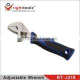 RIGHTTOOLS RT-J318 Professional Quality Adjustable SPANNER Wrench