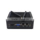 2 Ethernet Mini PC Fanless Baytrial J1900 CPU Quad Core 4GB Ram 32GB SSD HD Graphics Dual Lan Aluminum PC Case thumbnail-6