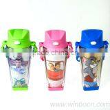 DIY Portable Cartoon Double Walls With Sucker Water Bottle thumbnail-1