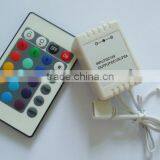 12V/24v Low Voltage and LED Lamp Type Rgb Led Light Strip Controller Led Strip Remote Controller,led Light Controller