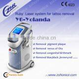 Permanent Tattoo Removal Effectively Q Switch Nd Yag 1-10Hz Laser Eyebrow Tattoo Removal Machine thumbnail-1