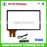 High Quality Capacitive Multi Touch Screen 14 Inch With EETI Controller thumbnail-4